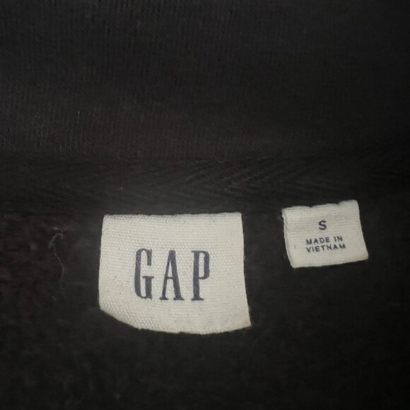 NWOT Gap Half-Zip Pullover, Black, Size Small - Picture 3 of 6
